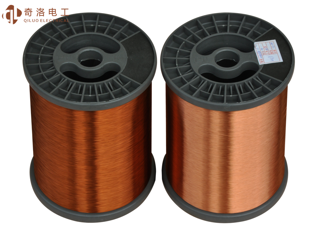 Copper and aluminium enamelled wire QZY